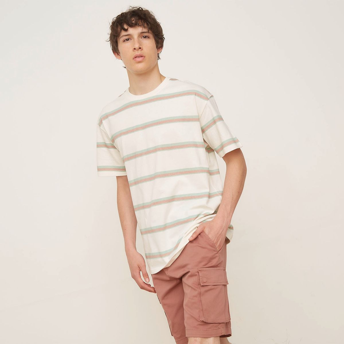 BEARCLIFF - Polera Manga Corta Algodón Hombre Bearcliff