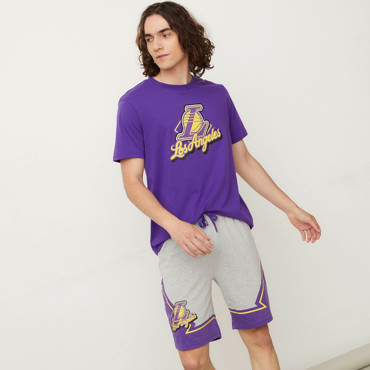 NBA - Pijama Corto Hombre Nba
