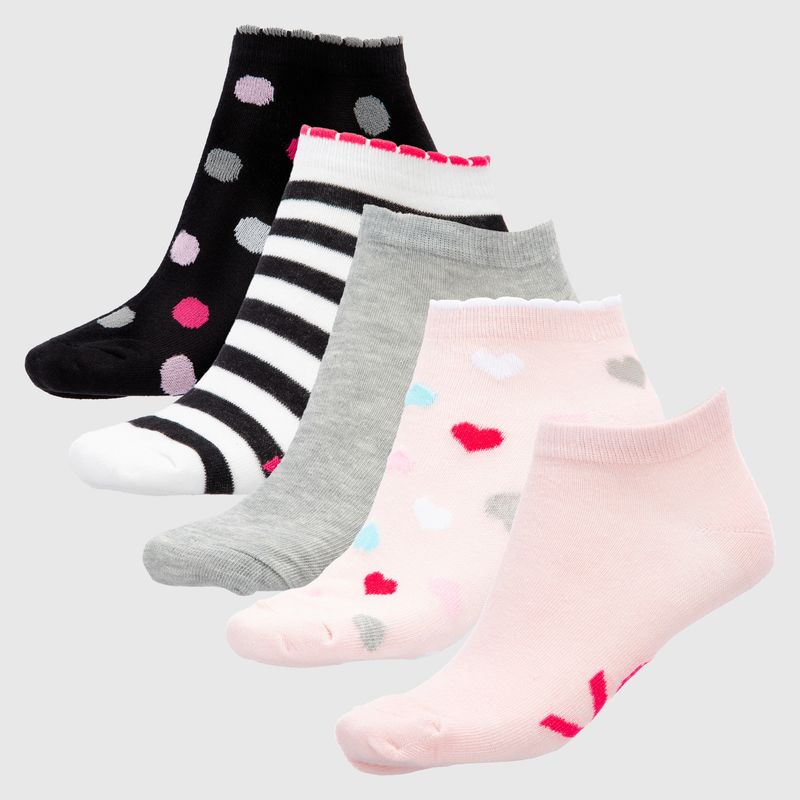 BENETTON - Pack De 5 Calcetines Mujer Benetton
