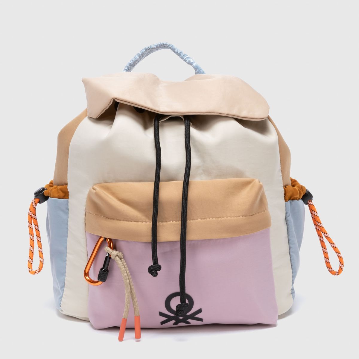 BENETTON - Mochila Negra Mujer Benetton