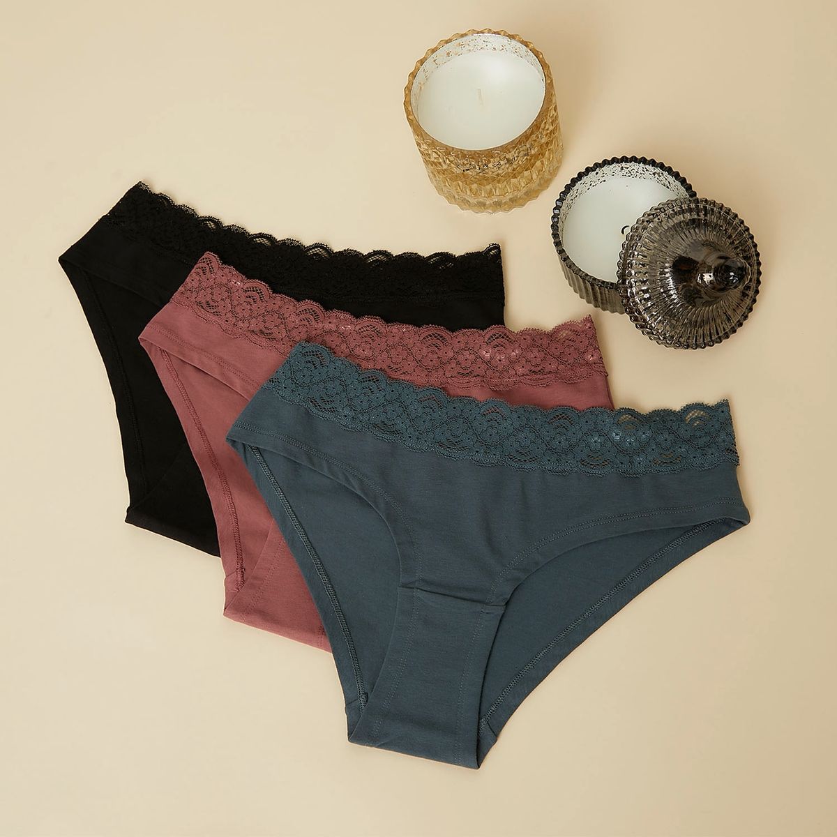 UNIVERSITY CLUB - Pack De 3 Calzones Mujer University Club