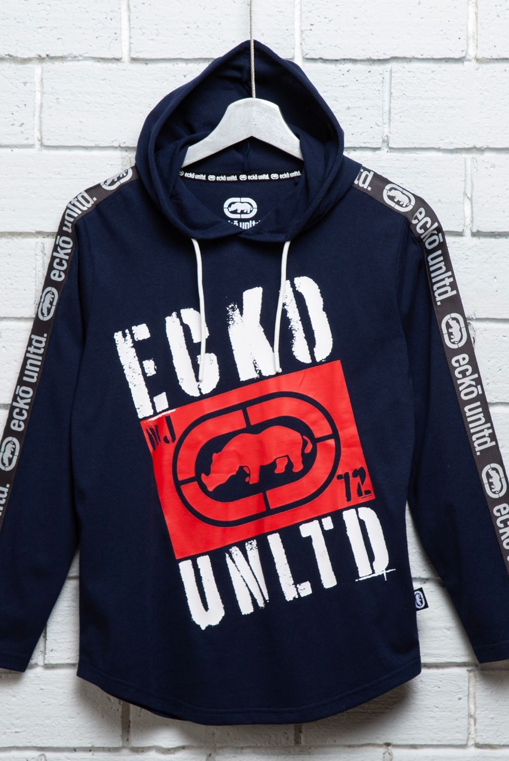 ECKO - Polera Con Gorro Niño Ecko