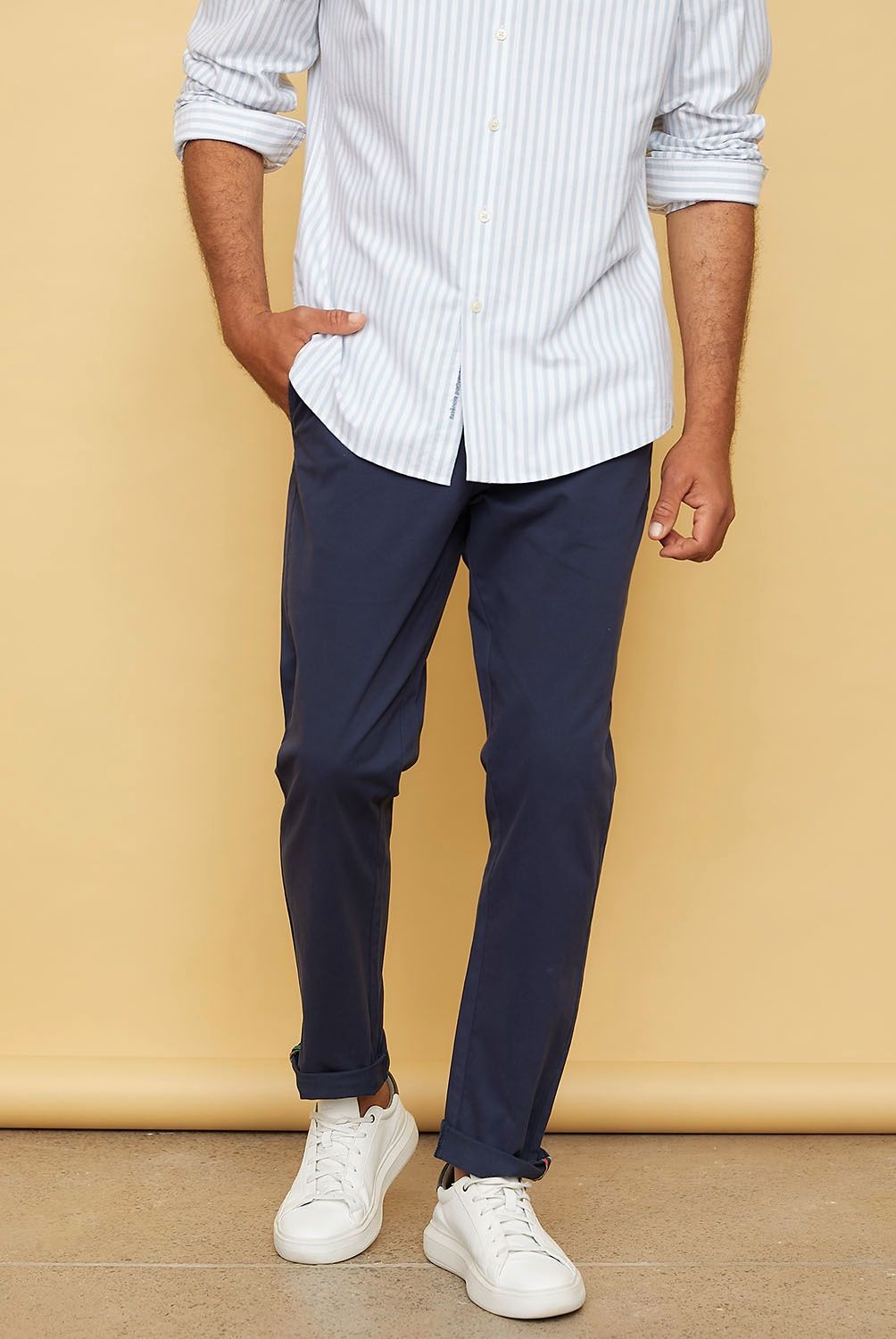 CASCAIS - Pantalón Chino Cascais Slim Fit Algodón Hombre
