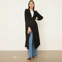 BASEMENT - Kimono Manga Larga Animal Print Mujer