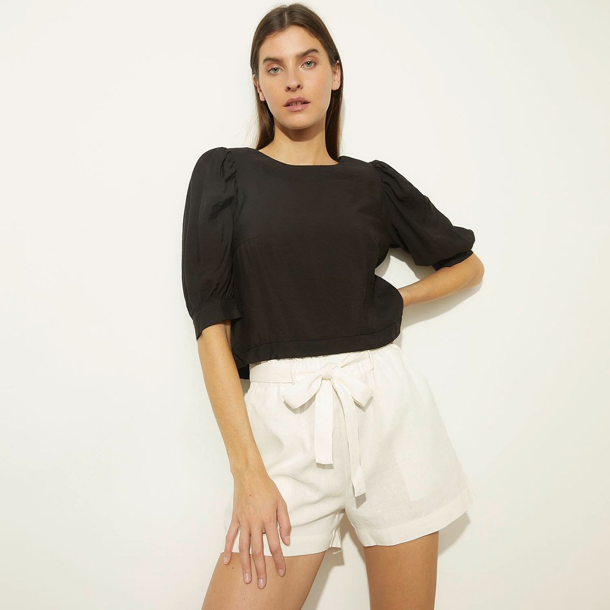 BASEMENT - Blusa Animal Print Mujer Basement