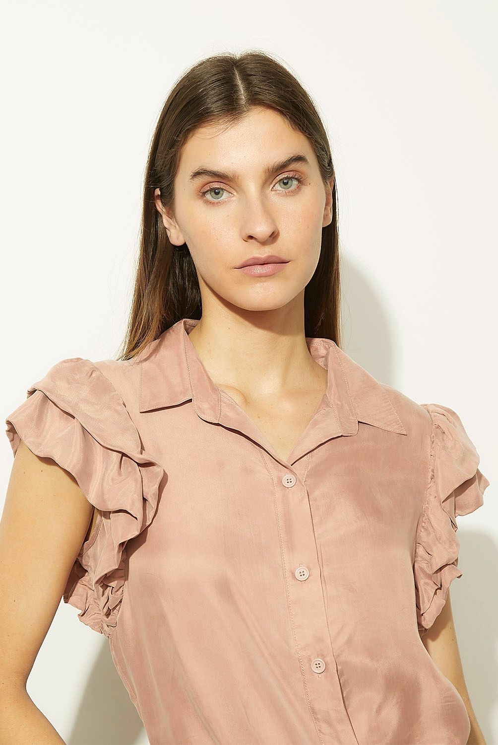 BASEMENT - Blusa Manga Corta Mujer Basement