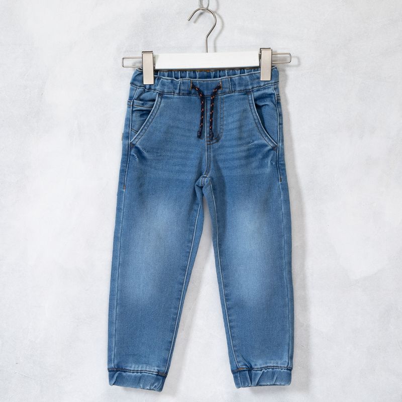YAMP - Jeans Niño Denim Cintura Elásticada Yamp