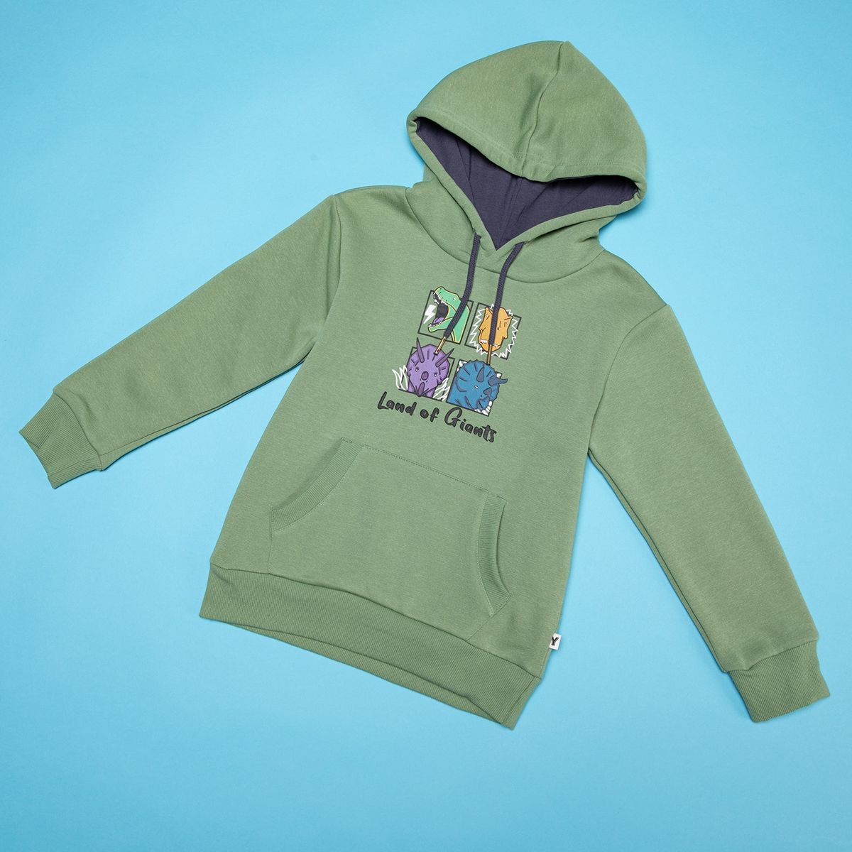 YAMP - Polerón Niño Algodón Con Gorro Yamp