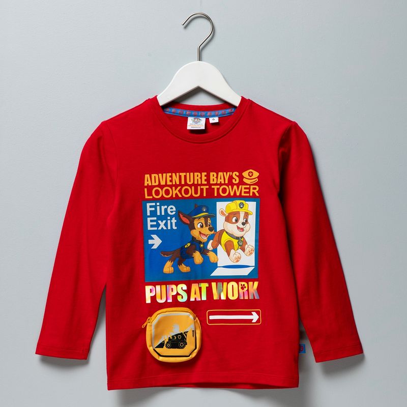 PAW PATROL - Polera Niño Algodón Paw Patrol
