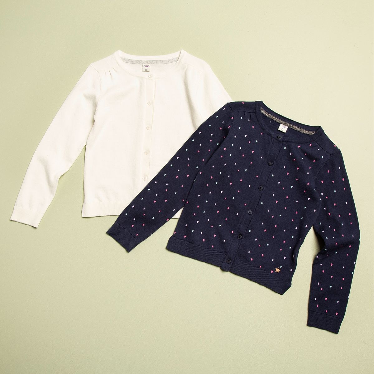 YAMP - Sweater Niña Pack De 2 Unidades Algodón Yamp