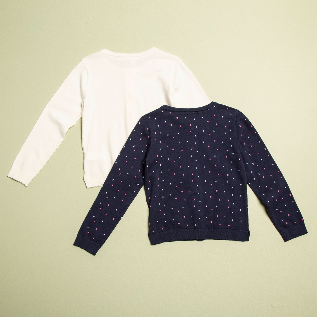 YAMP - Sweater Niña Pack De 2 Unidades Algodón Yamp