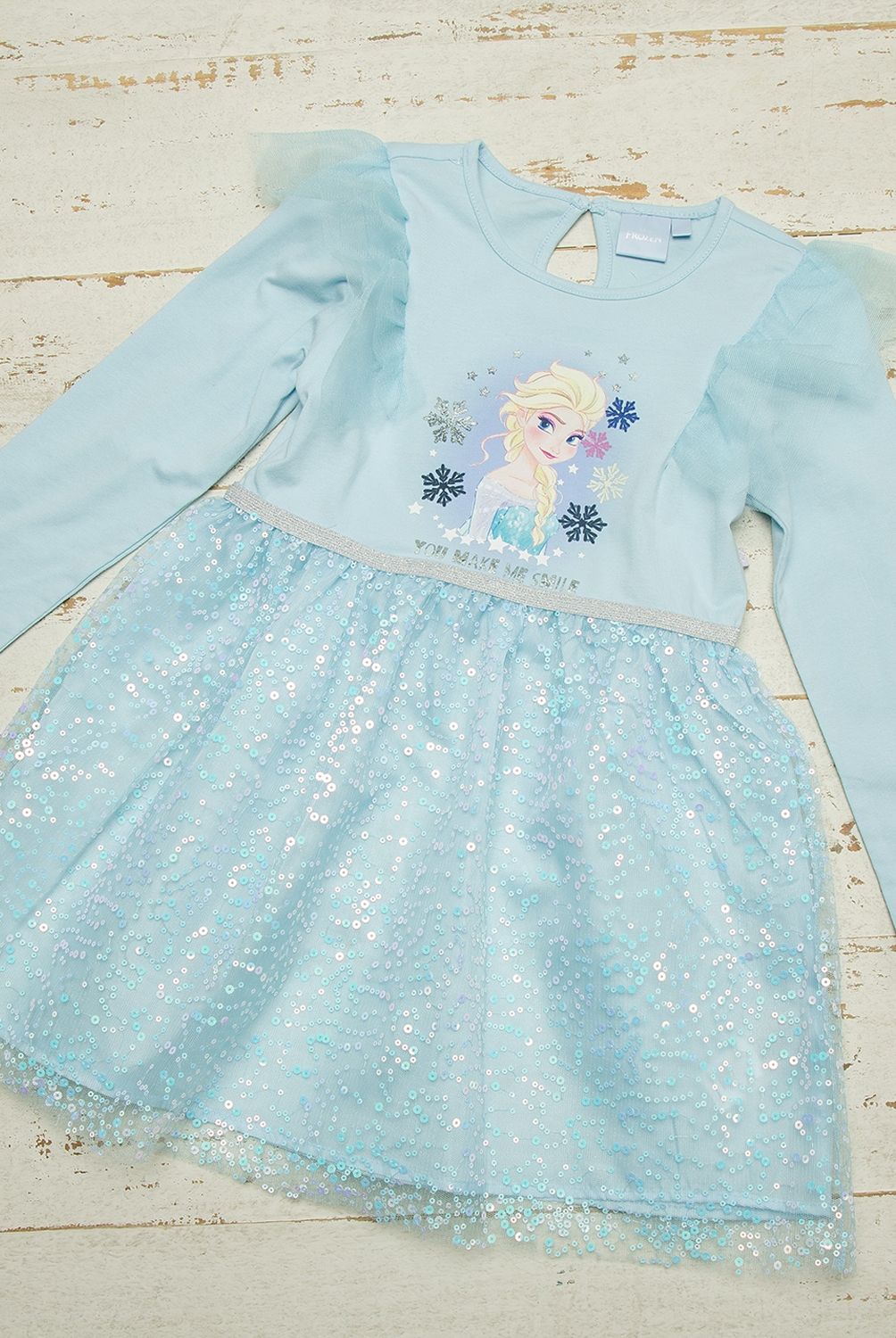 FROZEN - Vestido Tutú Niña Algodón Frozen