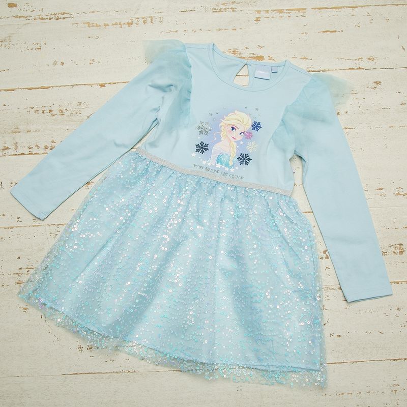 FROZEN - Vestido Tutú Niña Algodón Frozen