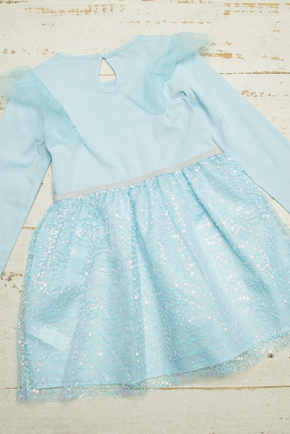 FROZEN - Vestido Tutú Niña Algodón Frozen