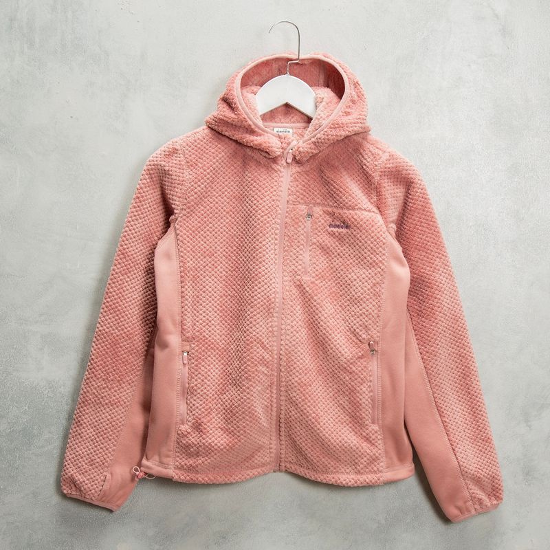 DIADORA - Polerón Niña Algodón Con Gorro Diadora