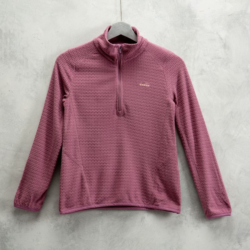 DIADORA - Polerón Niña Con Cuello Diadora