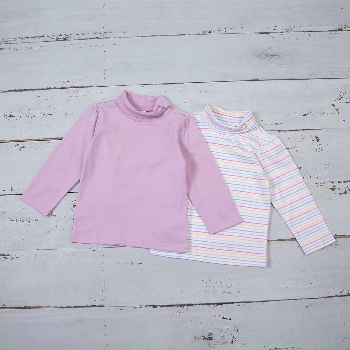 YAMP - Beatle Bebé Niña Pack De 2 Unidades Algodón Con Cuello Yamp