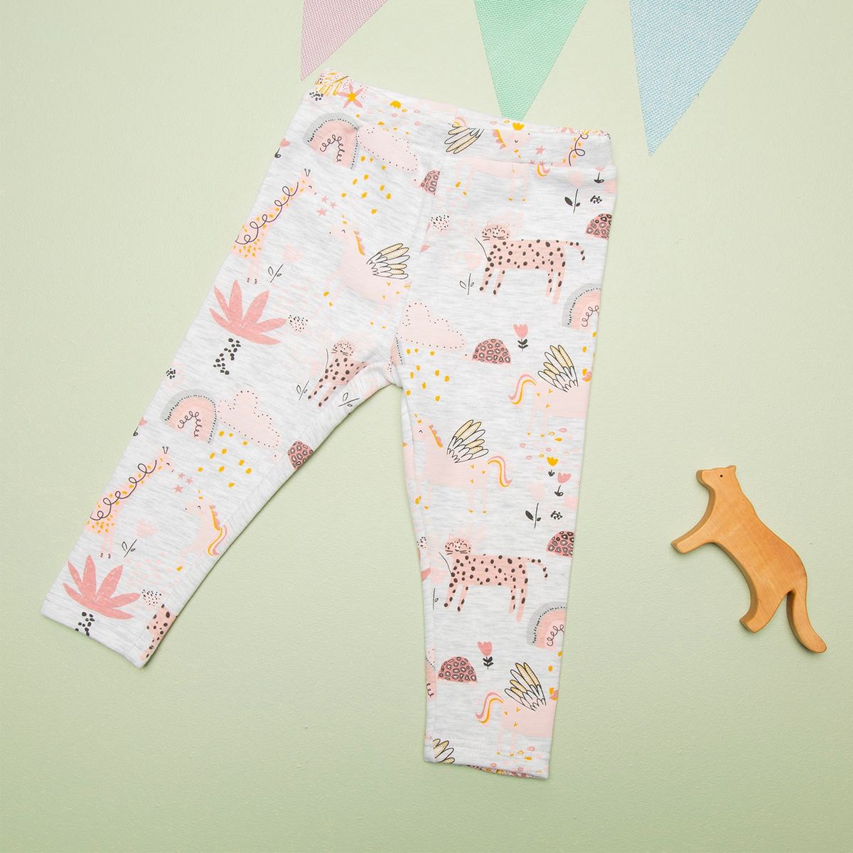 YAMP - Calza Forrada Bebé Niña Cintura Elásticada Yamp