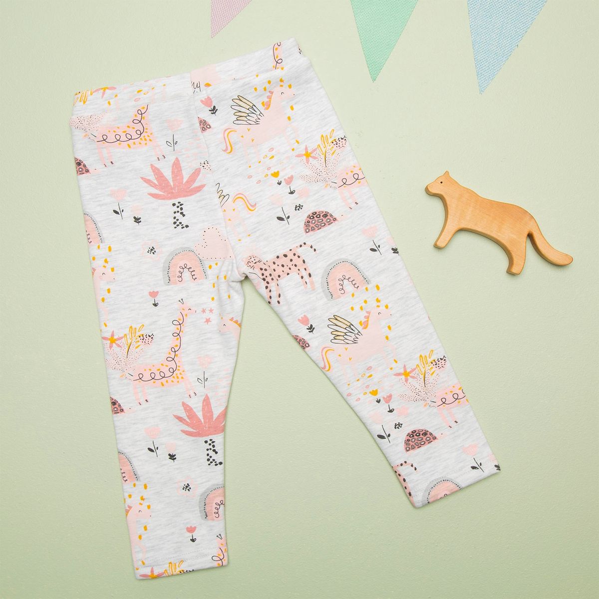 YAMP - Calza Forrada Bebé Niña Cintura Elásticada Yamp