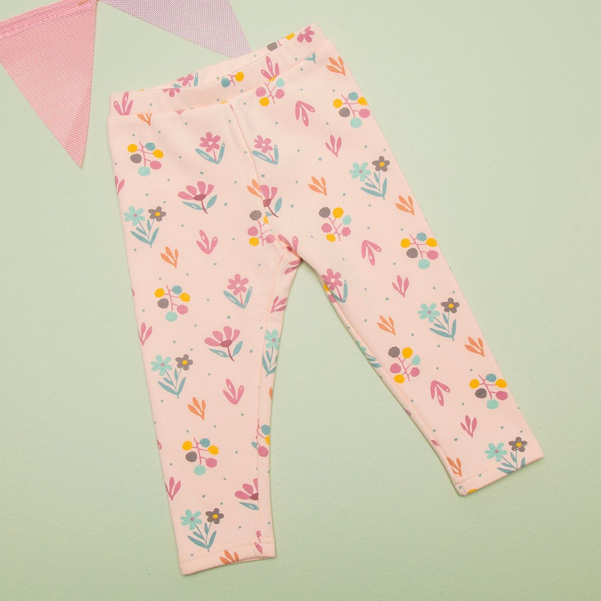 YAMP - Calza Forrada Bebé Niña Cintura Elásticada Yamp