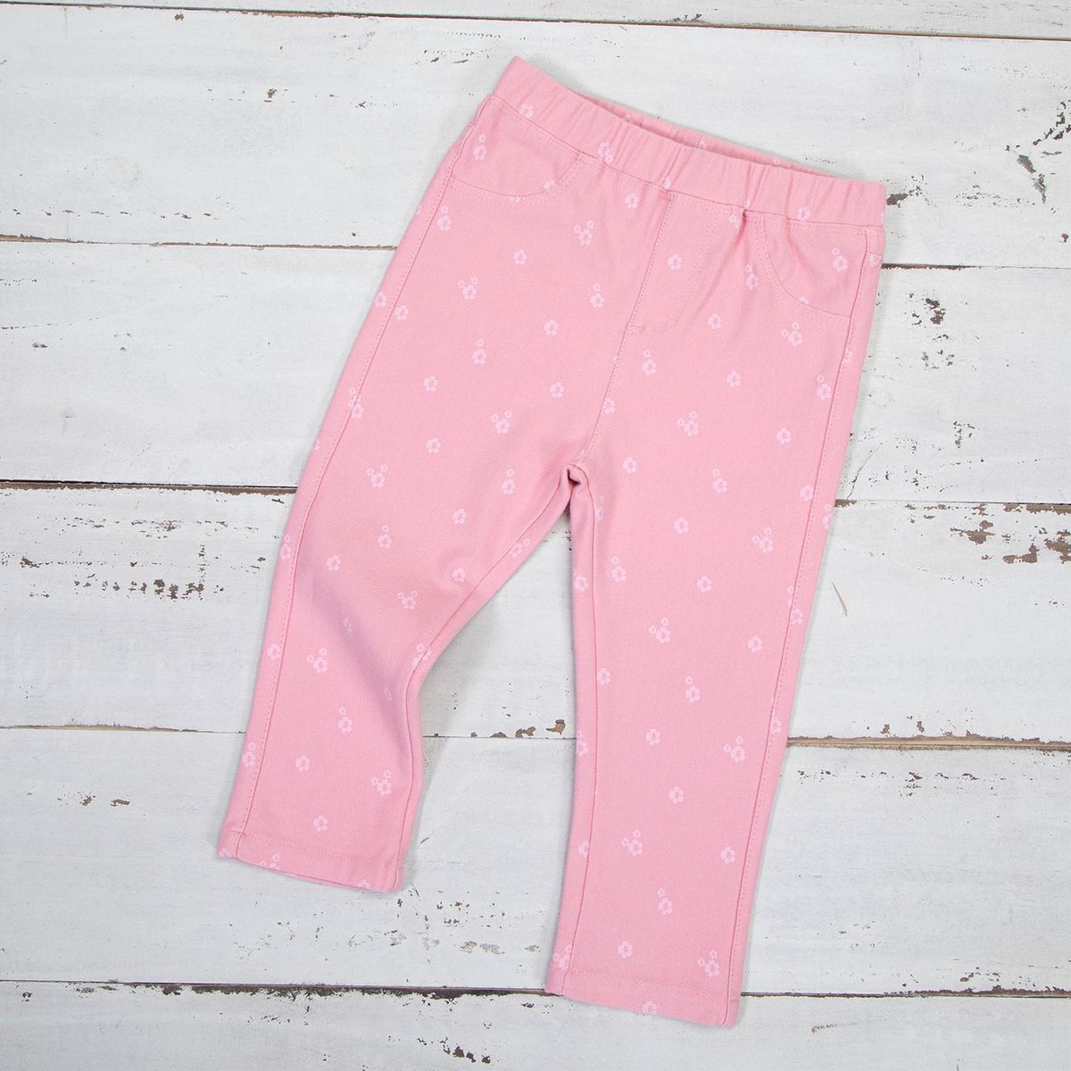 YAMP - Jeans Bebé Niña Denim Cintura Elásticada Yamp