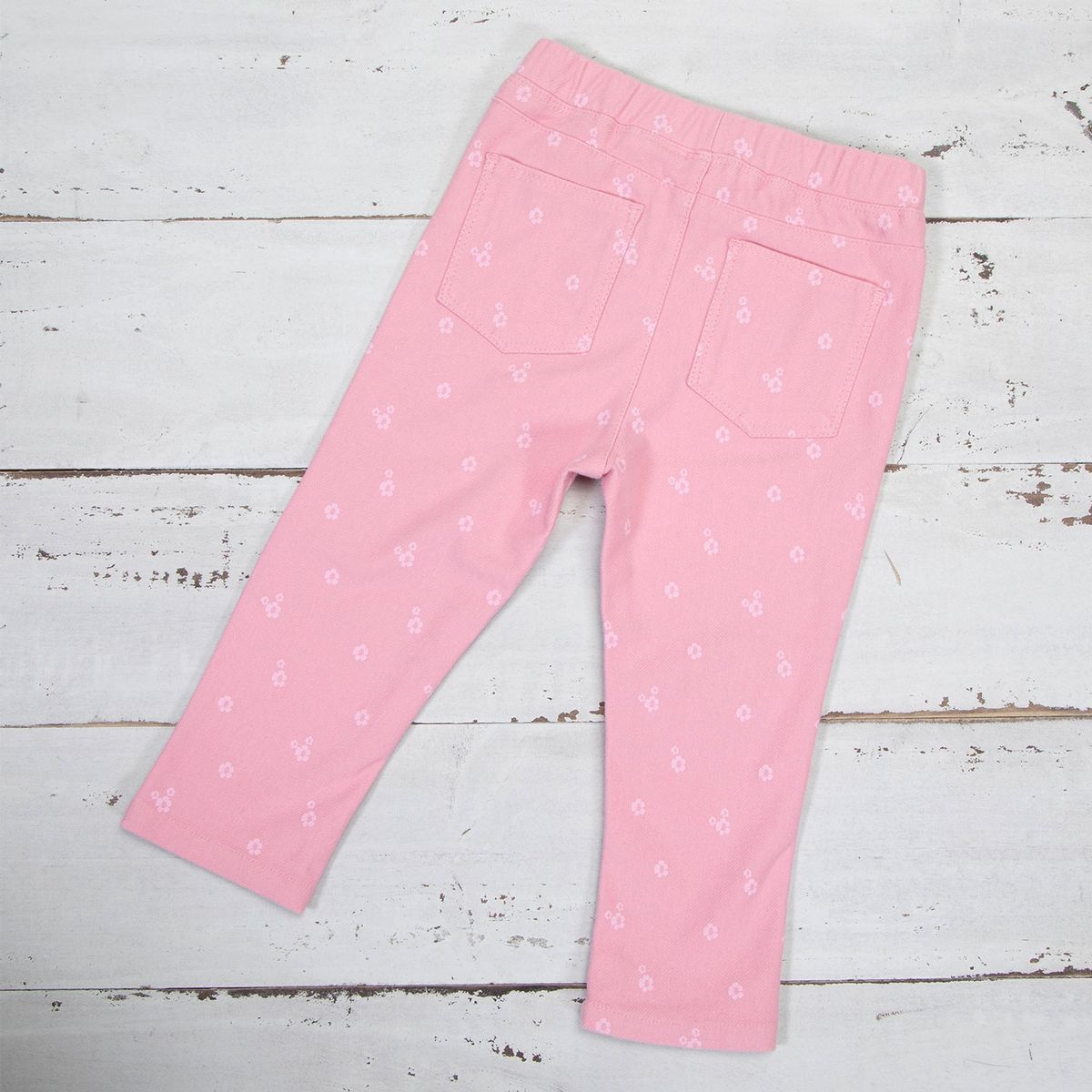 YAMP - Jeans Bebé Niña Denim Cintura Elásticada Yamp