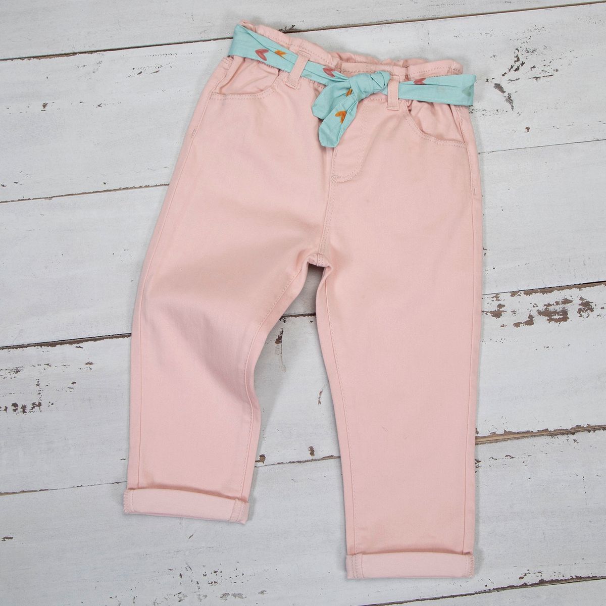 YAMP - Pantalón Bebé Niña Denim Yamp