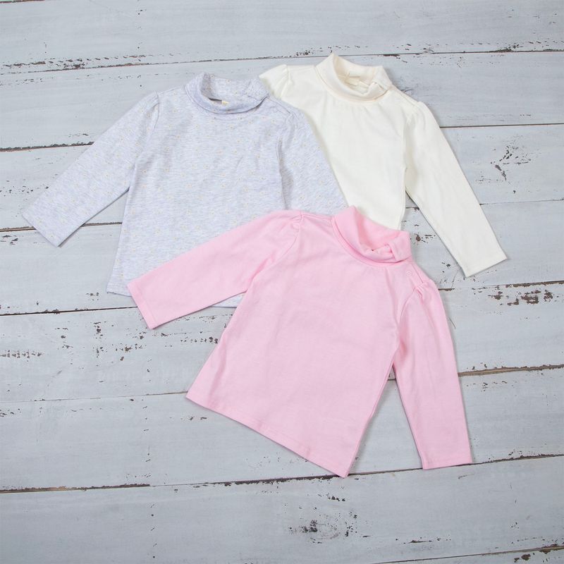 YAMP - Pack De 3 Unidades Beatle Bebé Niña Algodón Con Cuello Yamp
