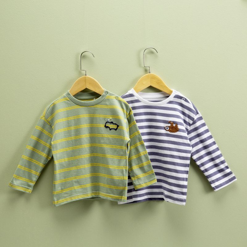 YAMP - Polera Bebé Niño Pack De 2 Unidades Algodón Yamp