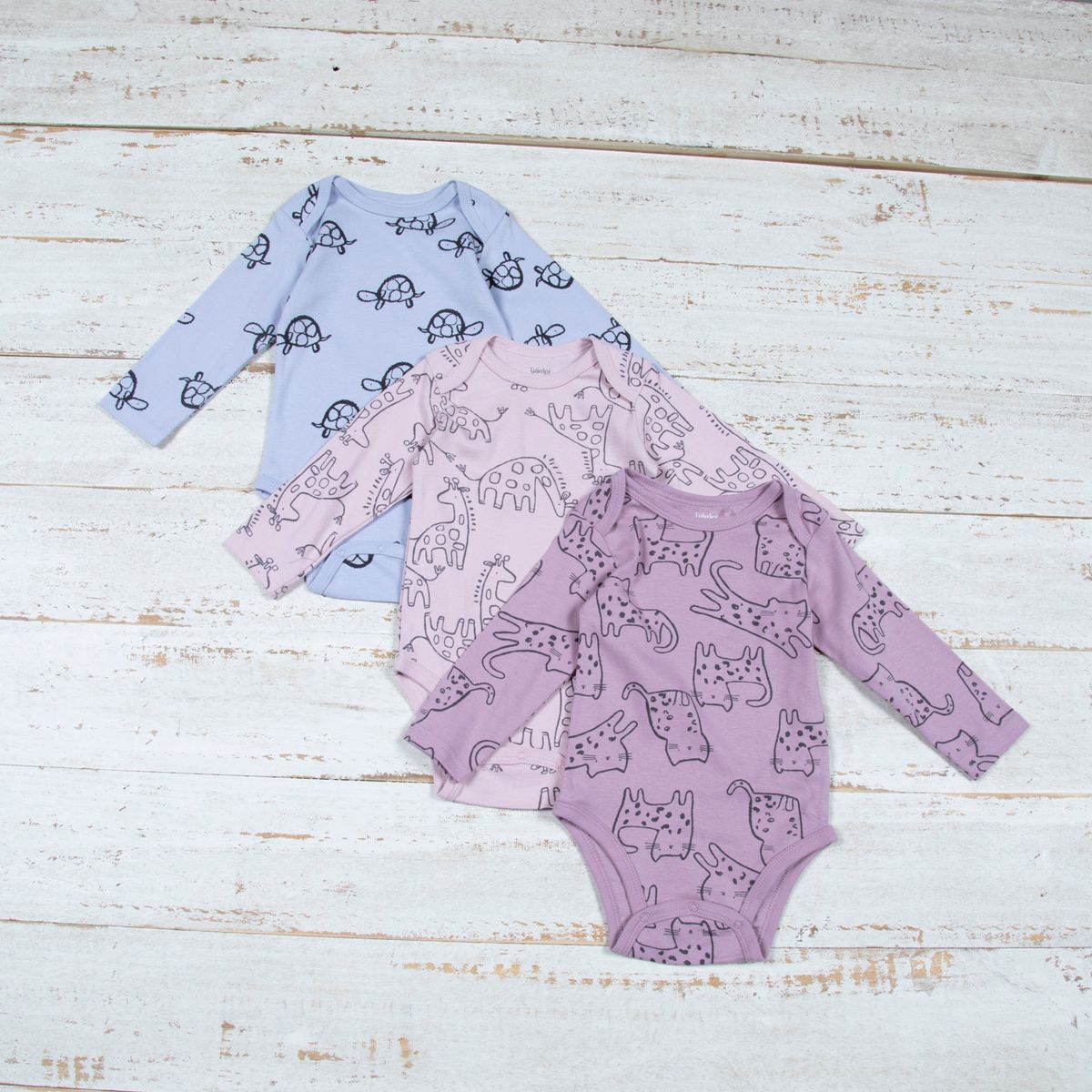 YAMP - Body Bebé Niña Pack De 3 Unidades Algodón Yamp