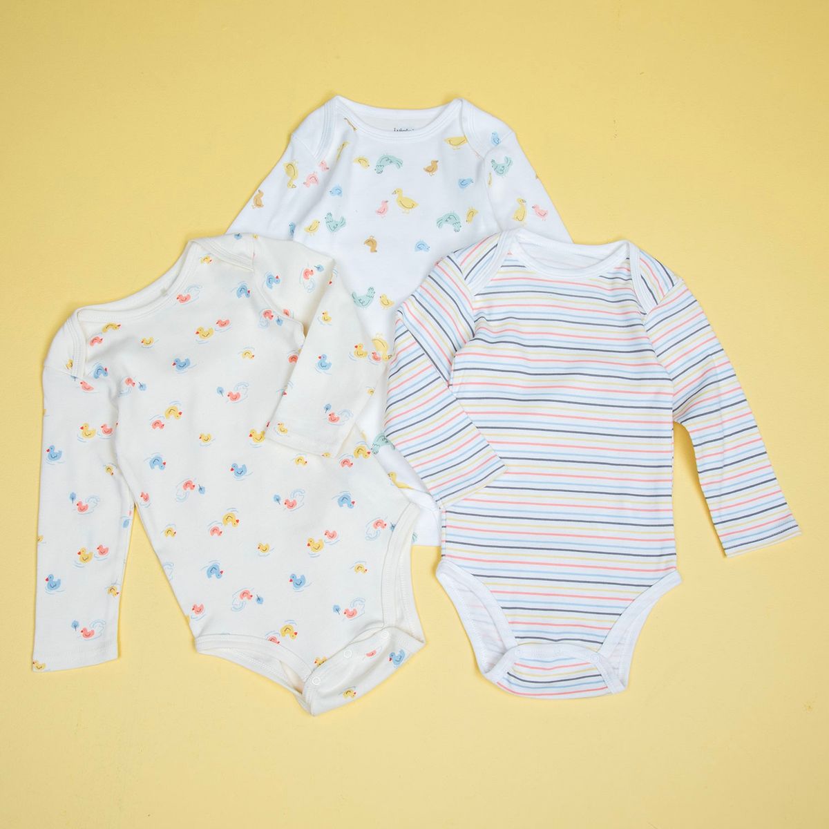 YAMP - Body Bebé Niño Pack De 3 Unidades Algodón Yamp