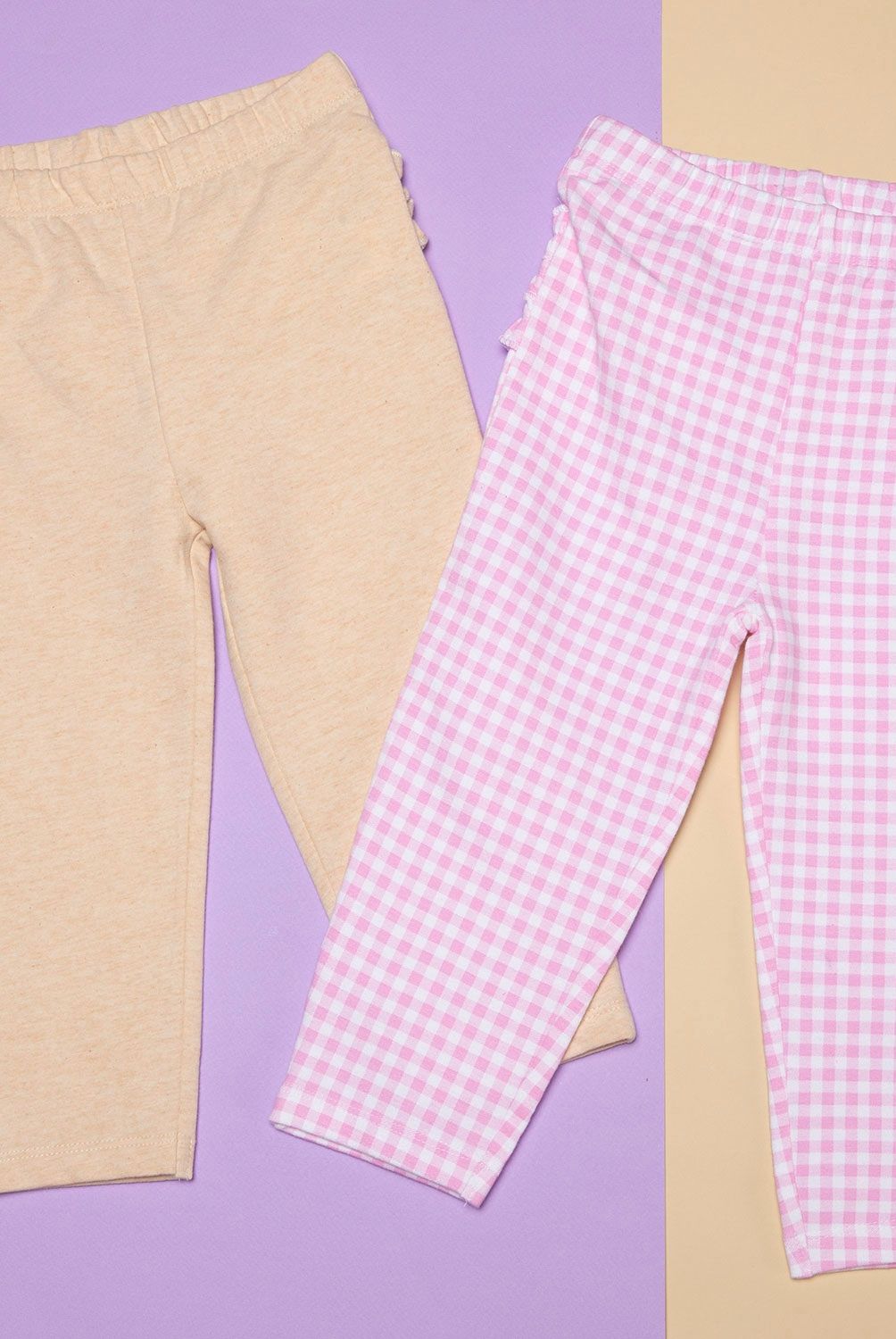 YAMP - Pantalón Bebé Niña Pack De 2 Unidades Algodón Yamp
