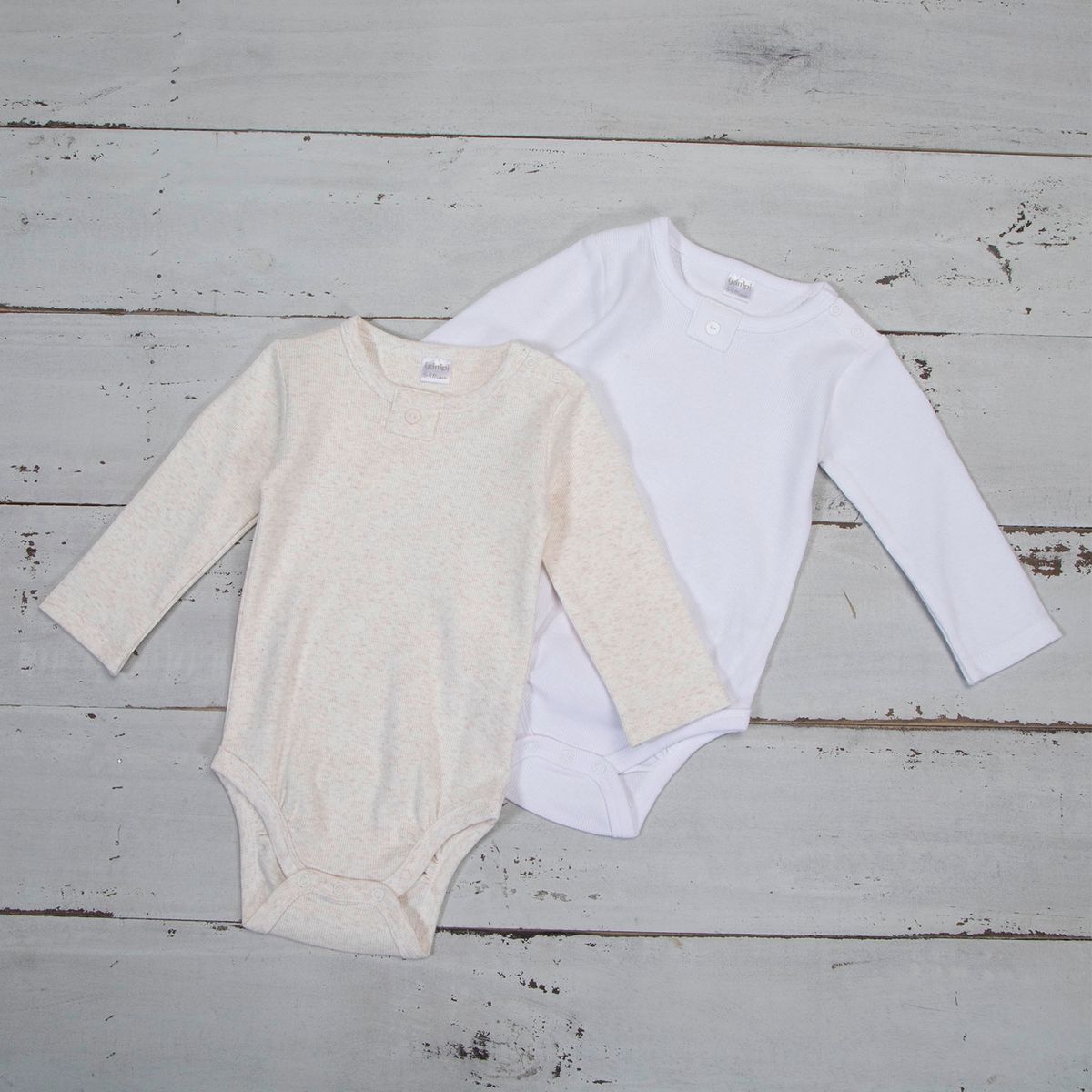 YAMP - Body Bebé Niño Pack De 2 Unidades Algodón Yamp