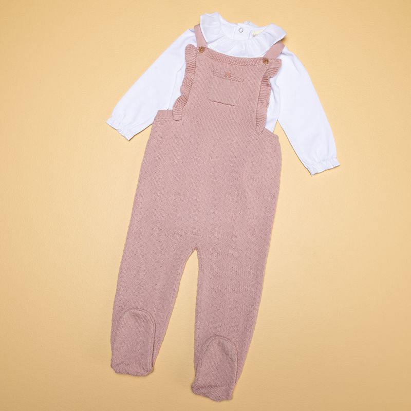 CONIGLIO - Conjunto Bebé Niña 2 Piezas Algodón Coniglio