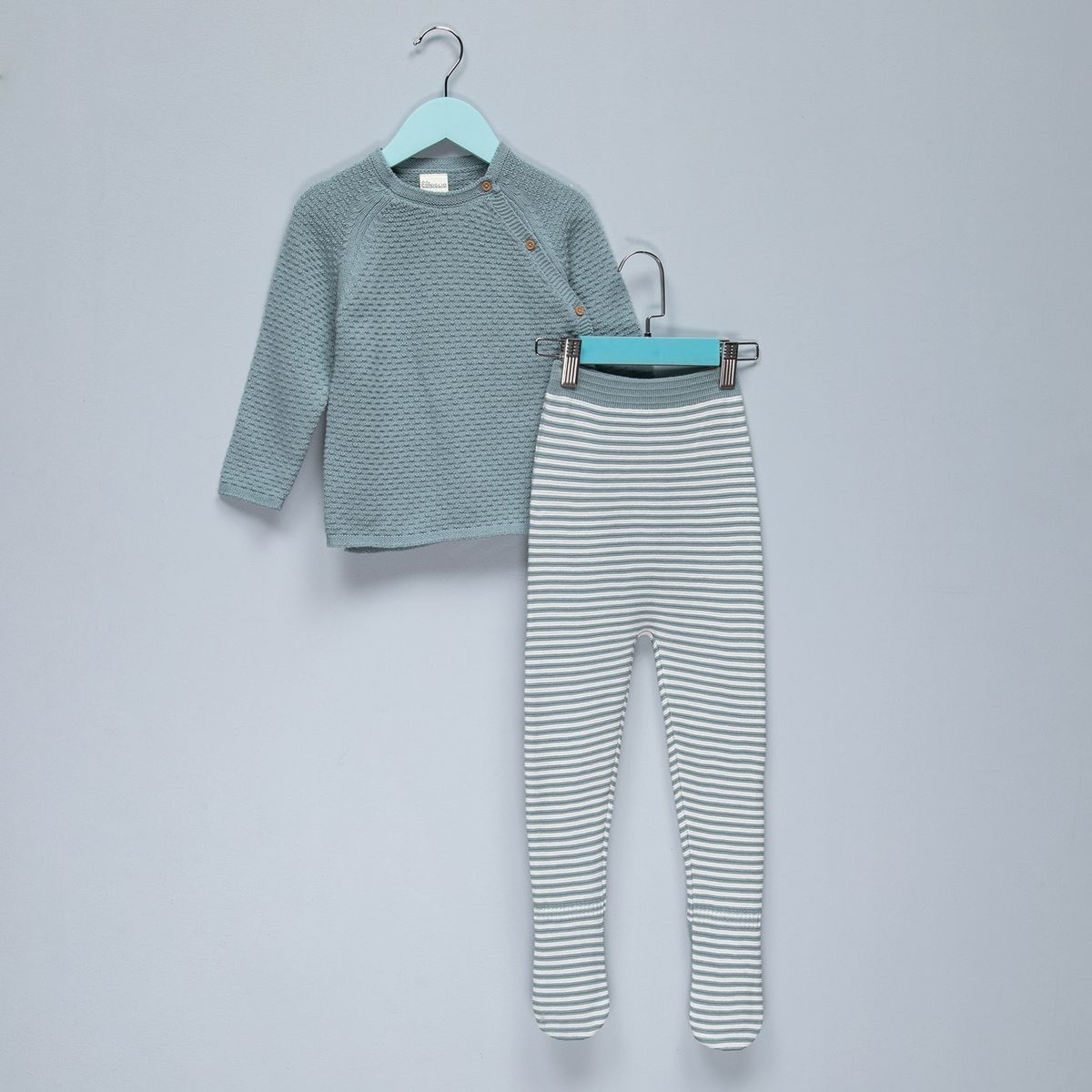 CONIGLIO - Conjunto Bebé Niño 2 Piezas Algodón Coniglio