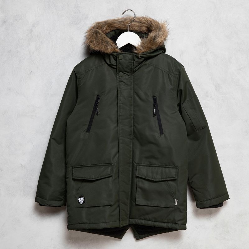 FEDERATION - Parka Niño Con Gorro Federation