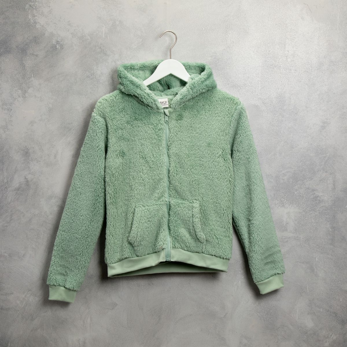 ELEVEN - Polerón Niña Algodón Con Gorro Eleven