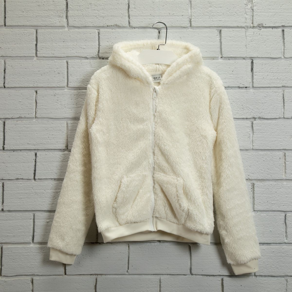 ELEVEN - Polerón Niña Algodón Con Gorro Eleven