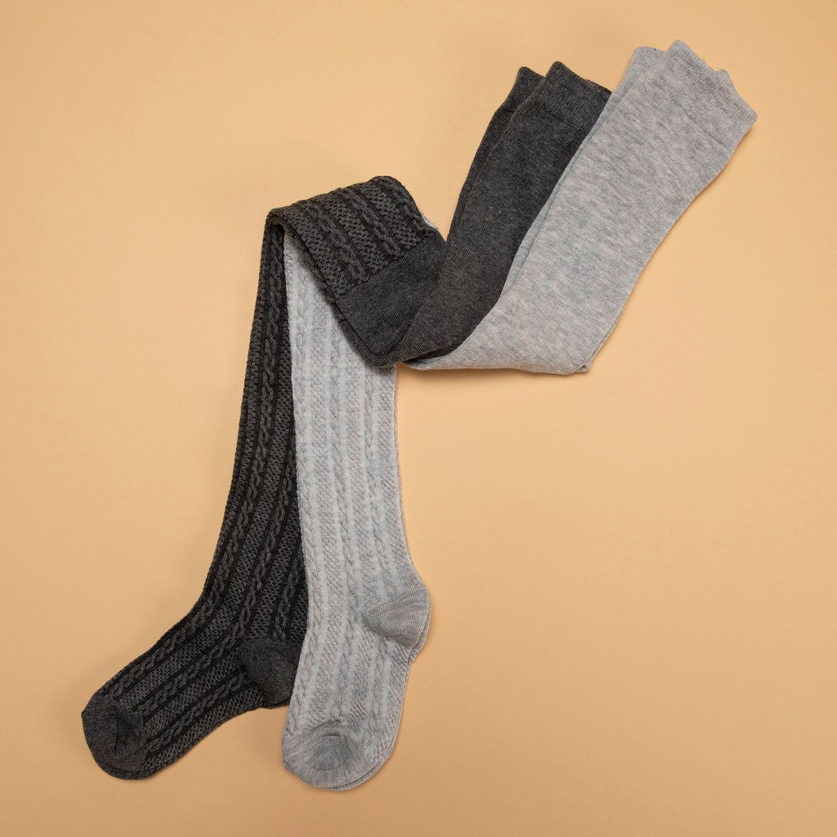 YAMP - Pantys Niña Pack De 2 Pares Algodón Yamp