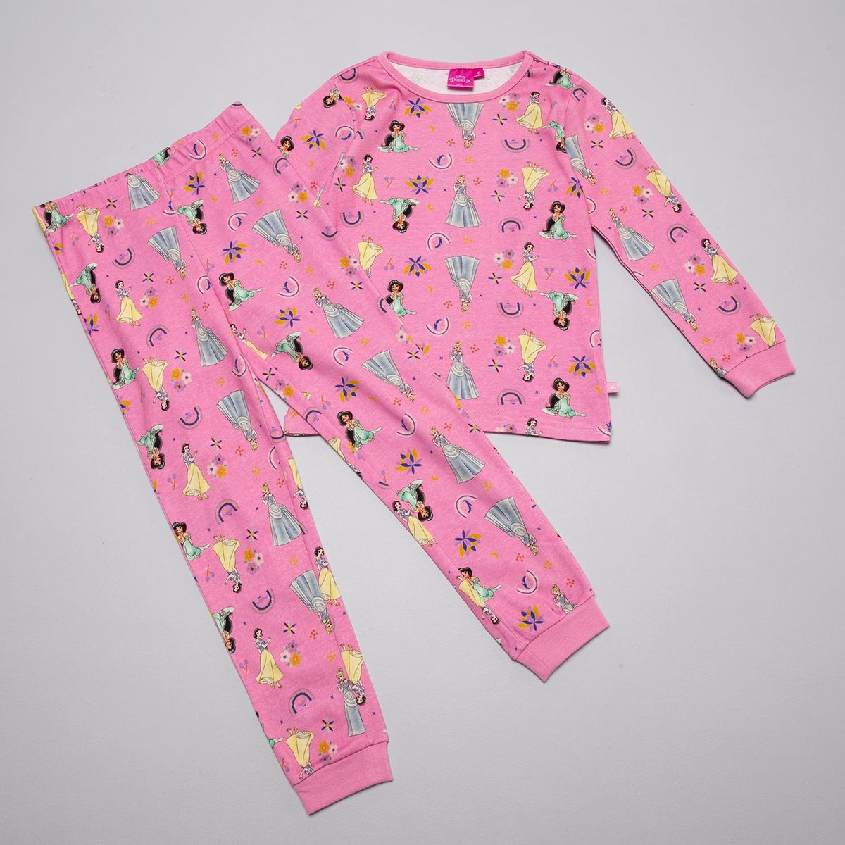 PRINCESAS - Pijama Niña Algodón Princesas