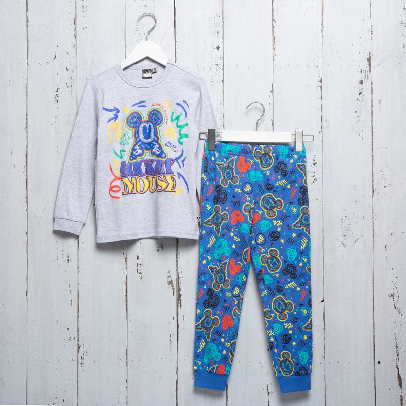 STD CHARACTERS - Pijama Niño 2 Piezas Algodón Mickey Std Characters