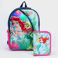 PRINCESAS - Mochila Infantil + Estuche Niña