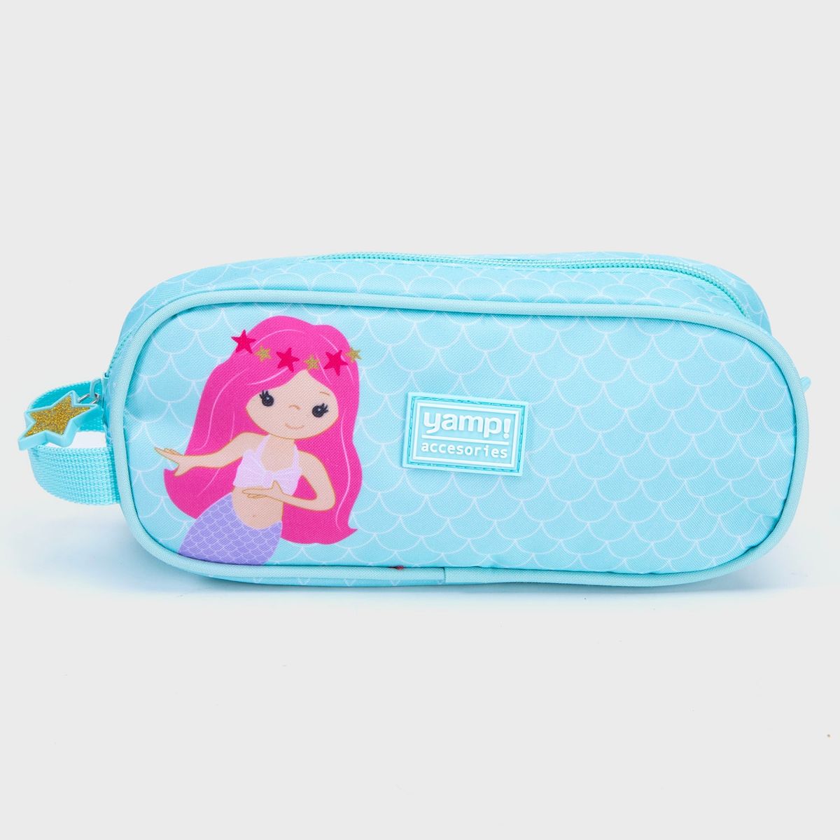 YAMP - Mochila Infantil Con Ruedas Unicornio + Lonchera + Estuche Yamp