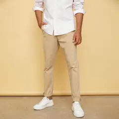 CASCAIS - Pantalón Chino Slim Fit Algodón Hombre