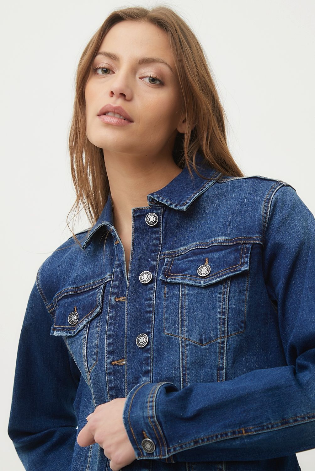 AMERICANINO - Chaqueta Jeans Mujer Americanino
