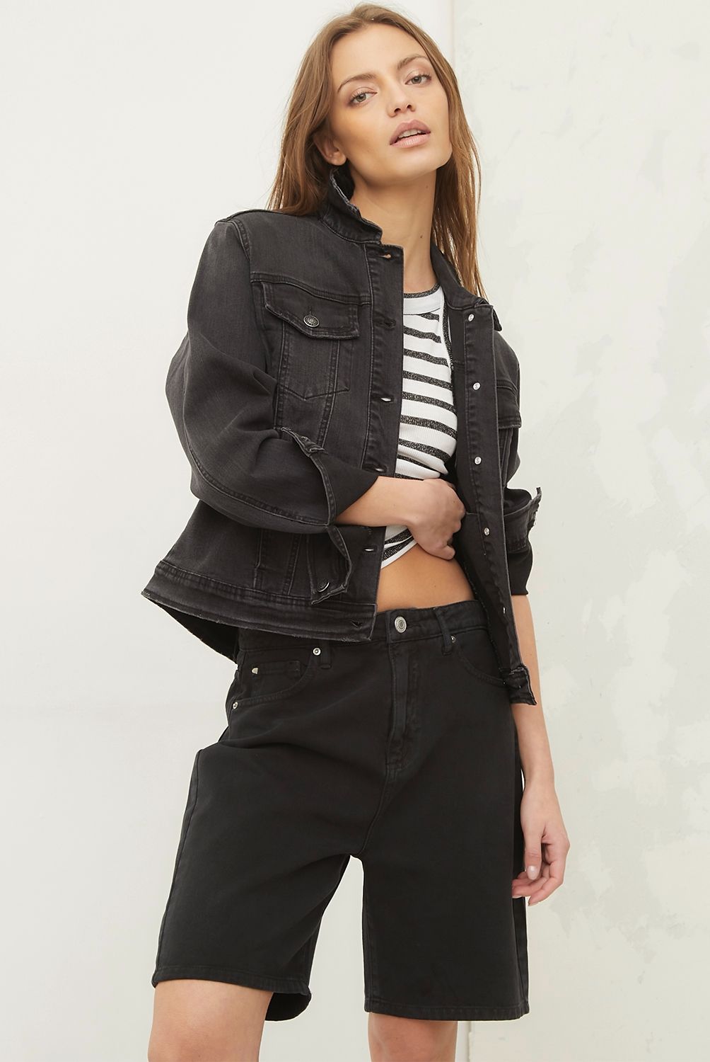 AMERICANINO - Chaqueta Jeans Mujer Americanino Regular Fit