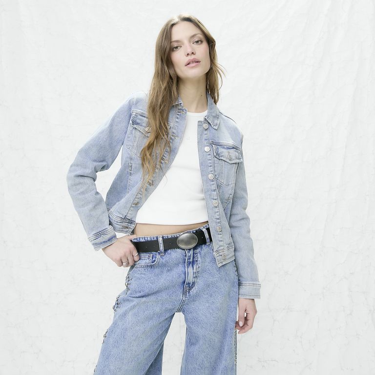 Chaqueta Jeans Mujer Regular Fit