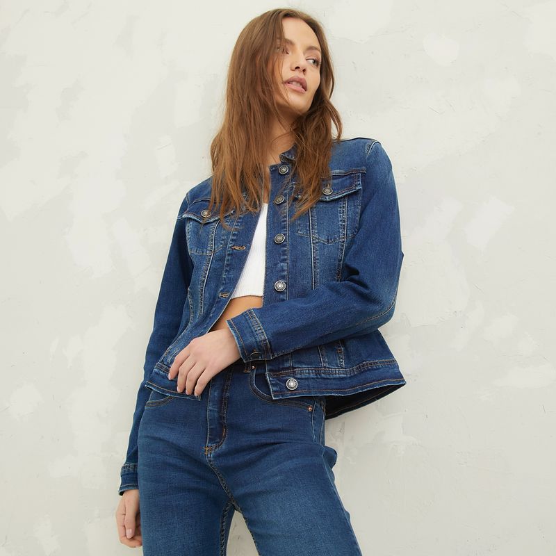 AMERICANINO - Chaqueta Jeans Mujer Americanino