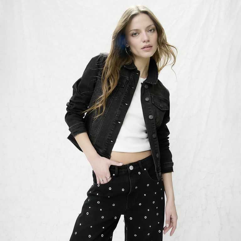 Chaqueta Jeans Mujer Regular Fit