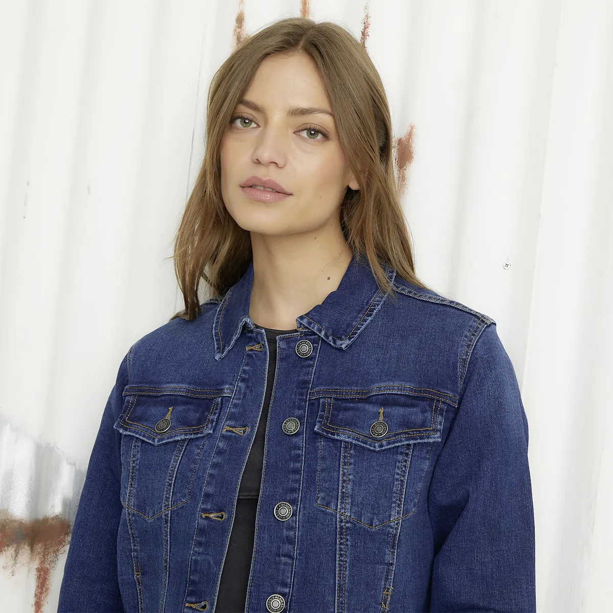 AMERICANINO - Chaqueta Jeans Mujer Americanino Regular Fit